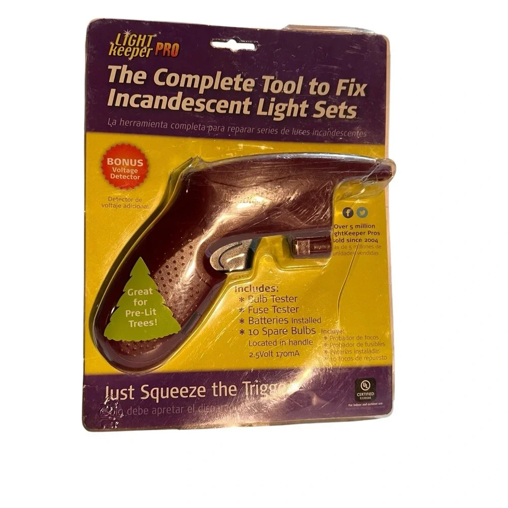 LightKeeper Pro Complete Tool for Incandescent Light Repair 1 pk‎ New
